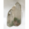 Cristal Quartz Fantôme Âmes Sœurs / Jumeaux Tantriques Chlorite 84g H6.5cm