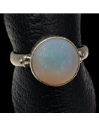 Bague Opale Argent 925 Taille 57