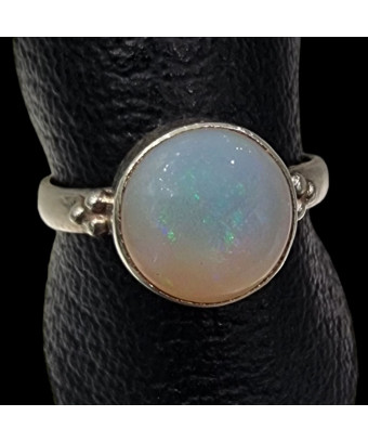Bague Opale Argent 925 Taille 57