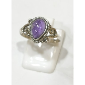 Bague Améthyste Argent 925 Taille 56