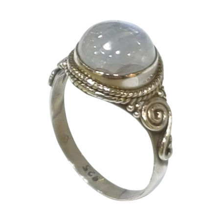 Bague Pierre de Lune Argent 925Taille 53