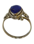 Bague Saphir Argent 925 Taille 50