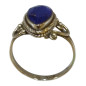 Bague Saphir Argent 925 Taille 50