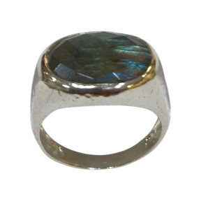 Bague Labradorite Argent 925 Taille 60