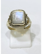 Bague Pierre de Lune Argent 925Taille 53
