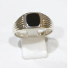 Bague Onyx Argent 925 Taille 69 Modèle Homme Type Chevalière