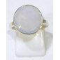 Bague Calcédoine Argent 925 Taille 53