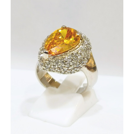 Bague Zirconium Argent 925 Taille 54