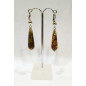 Boucles Jaspe Serpent Acier Inox