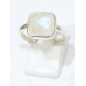 Bague Pierre de Lune Argent 925 Taille Réglable 53 à 60