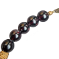 Collier Grenat & Cristal de roche Perles rondes 10mm