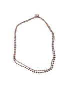 Collier Grenat 102 cm Argent 925