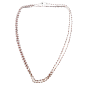Collier Grenat facetté Argent 925
