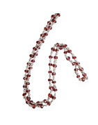 Collier Grenat facetté Argent 925