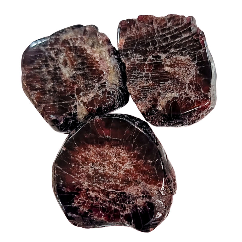 Pierre plate Grenat (s)