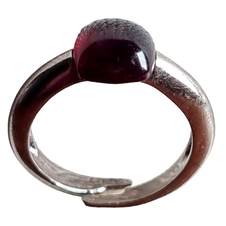 Bague Grenat Argent 925 Taille 54+