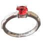 Bague Grenat Argent 925 Taille 58 (s)