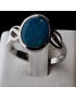 Bague Opale Argent 925 Taille 54