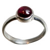 Bague Grenat Argent 925 Taille 55