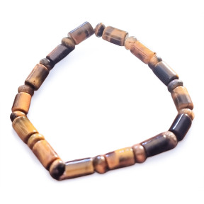 Bracelet Œil de Tigre Cylindres (s)