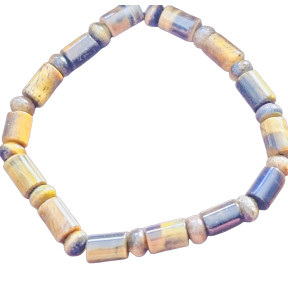 Bracelet Œil de Tigre Cylindres (s)