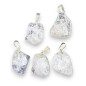 Pendentif Cristal de Roche Craquelé (s)
