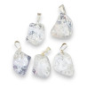 Pendentif Cristal de Roche Craquelé (s)