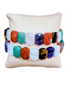 Bracelet Multipierres Lamelles (s)