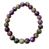 Bracelet Stichtite Pierres Rondes