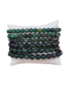 Bracelet Fuschite Pierres rondes (s)