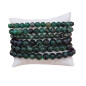 Bracelet Fuschite Pierres rondes (s)