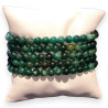 Bracelet Fuschite Pierres rondes (s)