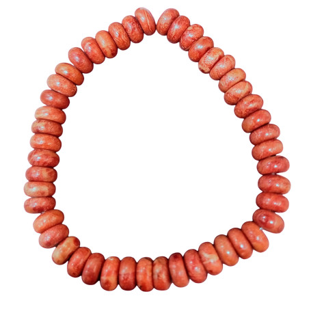 Bracelet Corail rose Donut (s)