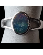 Bague Opale Argent 925 Taille 56