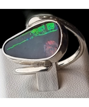 Bague Opale Argent 925 Taille 60