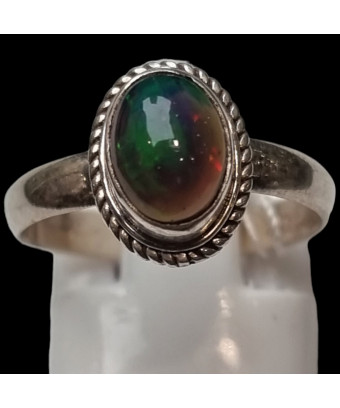 Bague Opale Argent 925 Taille 51