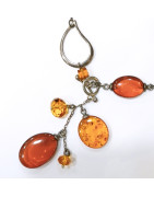 Collier Ambre Baltique Argent 925