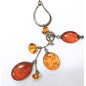 Collier Ambre Baltique Argent 925