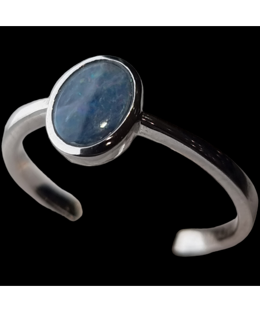 Bague Opale Argent 925 Taille 54
