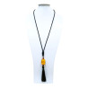 Collier Ambre Baltique sur Cordon à Enfiler 100 cm