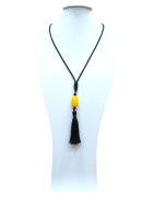 Collier Ambre Baltique sur Cordon à Enfiler 100 cm