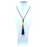 Collier Ambre Baltique sur Cordon à Enfiler 100 cm