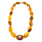 Collier Ambre Baltique avec Fermoir à Vis 50 cm
