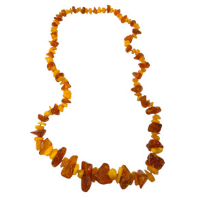 Collier Ambre Baltique à Enfiler 84 cm