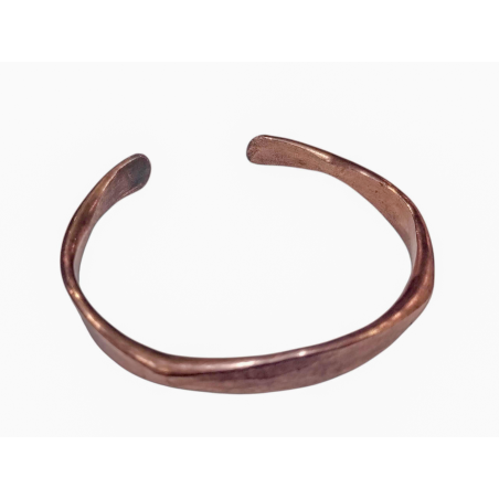 Bracelet Cuivre fabrication artisanale diamètre 6.5cm (s)