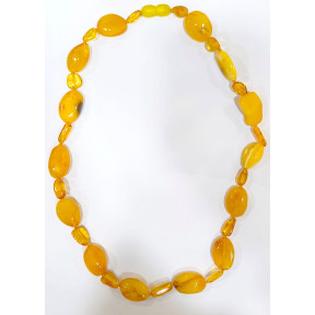 Collier Ambre Baltique Fermoir à Vis 44 cm