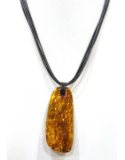 Pendentif Ambre Baltique avec Cordon Réglable