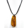 Pendentif Ambre Baltique avec Cordon Réglable