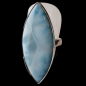 Bague Larimar Argent 925 Taille 55+ réglable