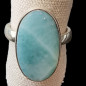 Bague Larimar argent 925 Taille 55